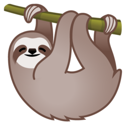 Sloth maskot Namake Soft